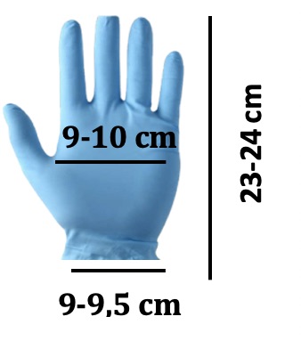 glove dimension m